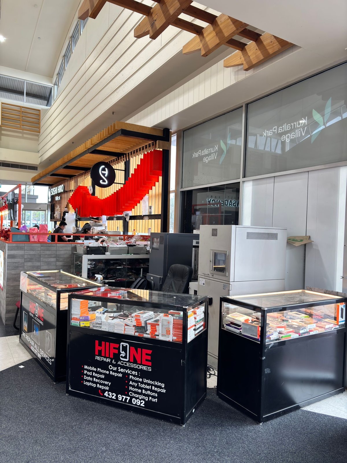 HiFone accessories and repairs display