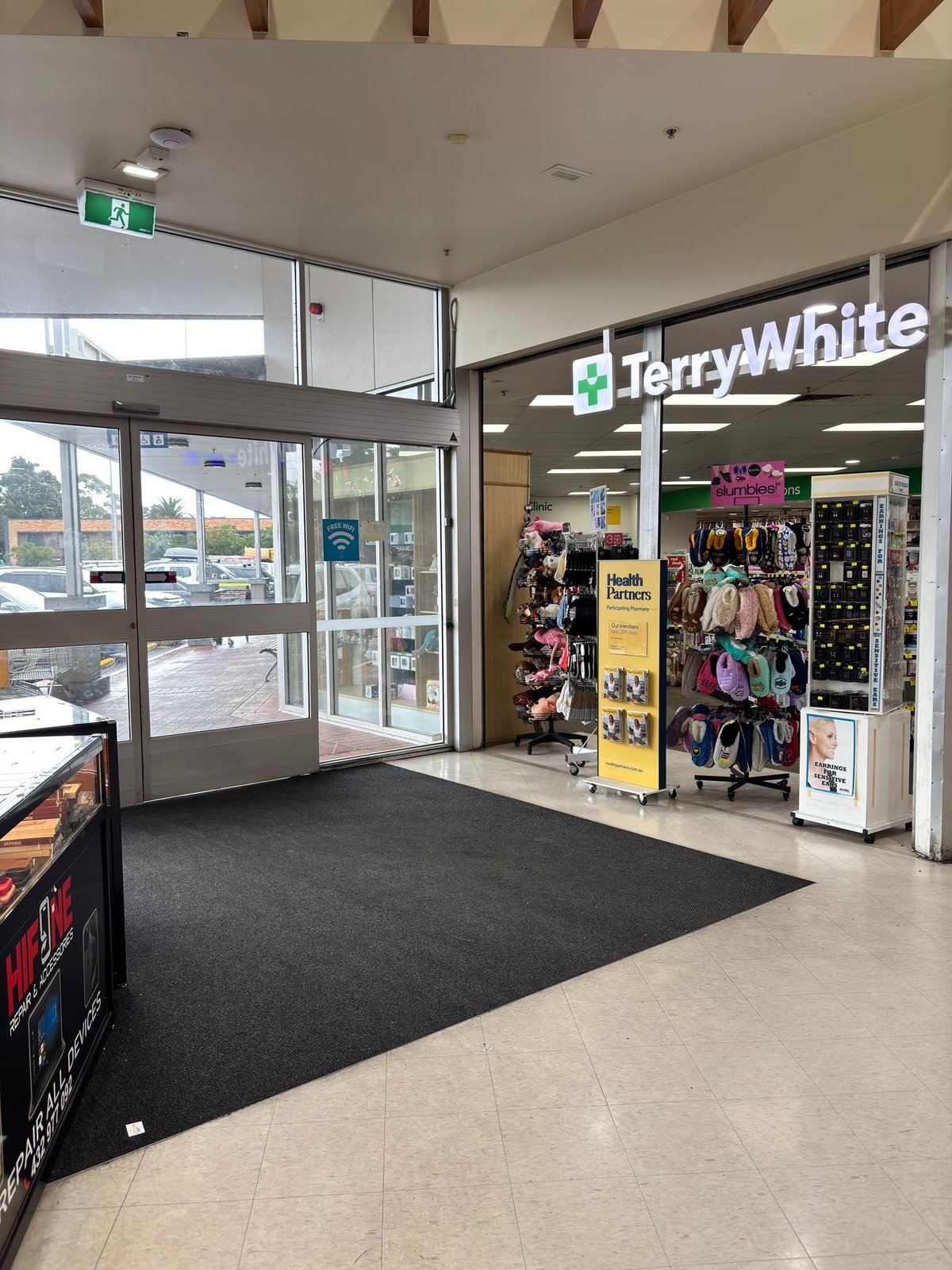 HiFone kiosk — Kmart just steps away